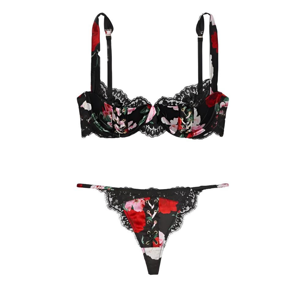 Женский комплект белья Victoria's Secret (розовый)