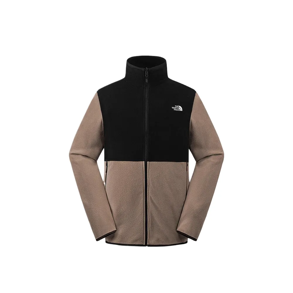 THE NORTH FACE Glacier Velvet feel Coat Men's Mocha/Cosmic Black