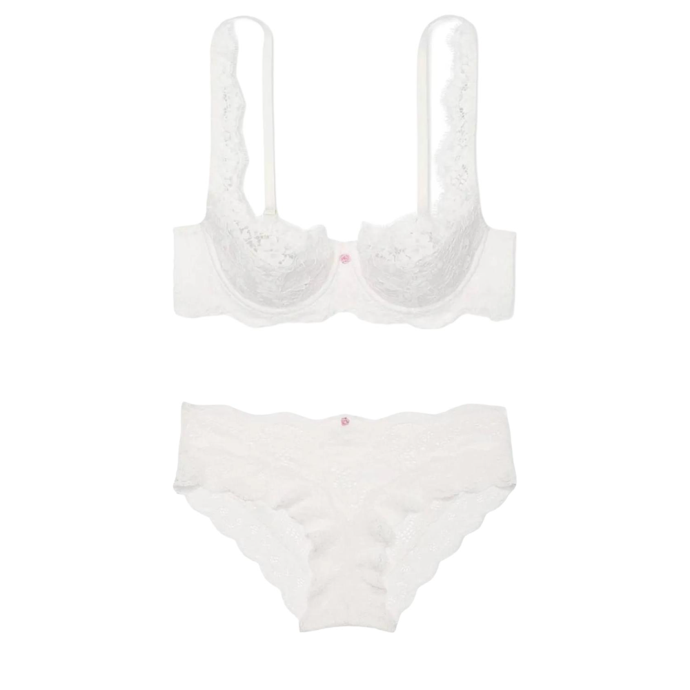 Женский комплект белья Victoria's Secret (однотонный)