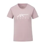 ASICS T Shirts Women's Pink Crew Neck Moderate Other