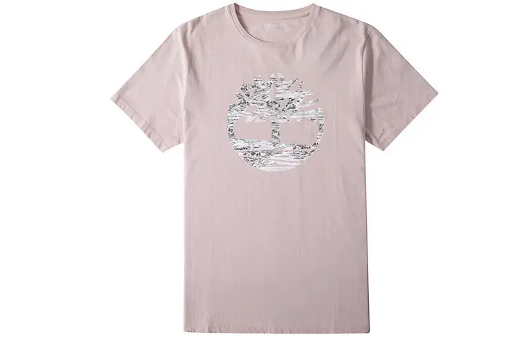 Timberland T Shirt Men's Light Pink