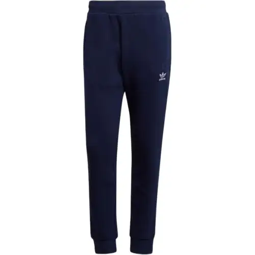 Adidas Originals Knitted Sweatpants Men's Blue Moderate Cuffed Pants
