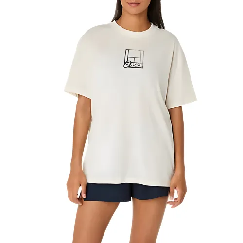 ASICS T Shirts Women's Butter Crew Neck Moderate