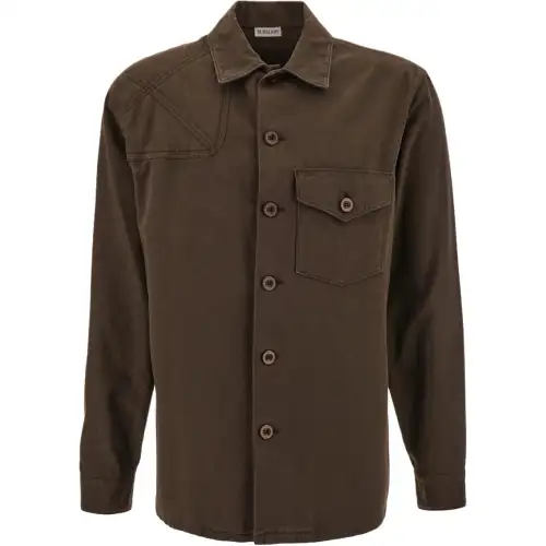 Burberry Patch Pocket Long Sleeved Shirt