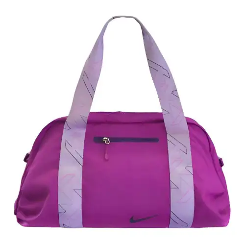 Nike Polyester Handbag Travel Bag Women's Purple