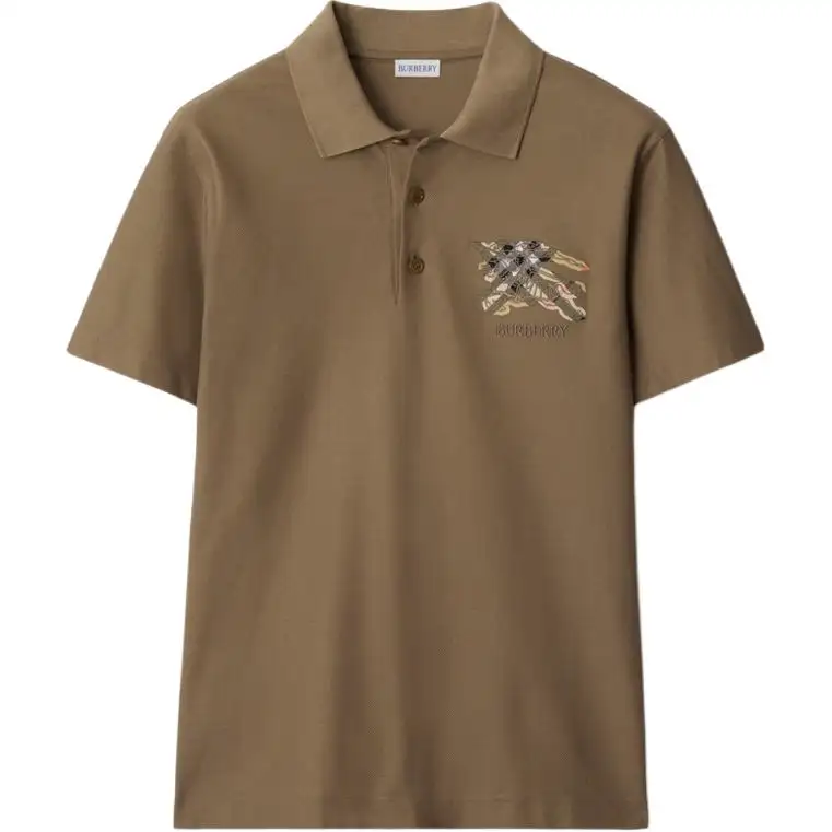 Burberry Equestrian Knight-check polo shirt