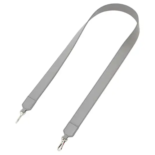 LOEWE Satin Calfskin Bag Straps Women's Light Gray