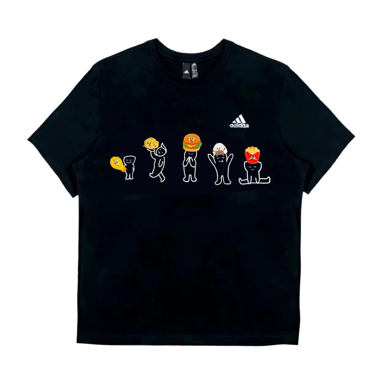 Adidas MUST HAVES Solid Color Logo Label Sports Casual Crew Neck Short Sleeved T Shirts Unisex
