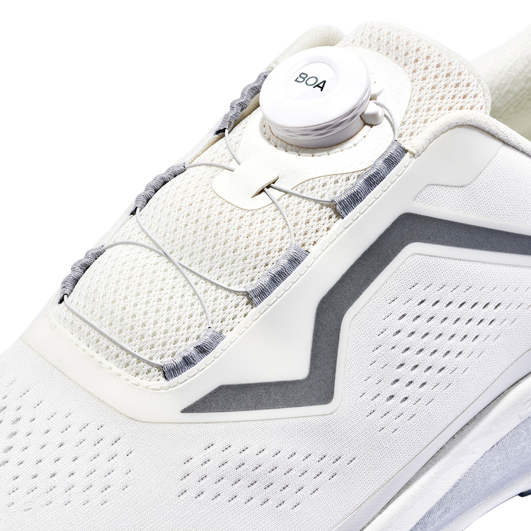 DESCENTE RUNNING Slip Resistant Abrasion Resistant Low top Casual Running Shoes Men’s Yellow White