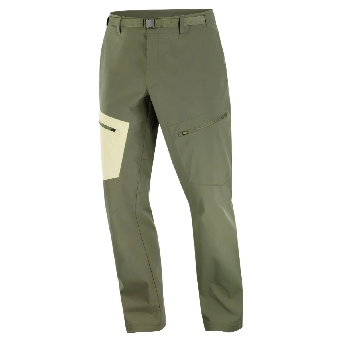 SALOMON OUTERPATH Casual Pants Men's Leaf Green/Gray Green