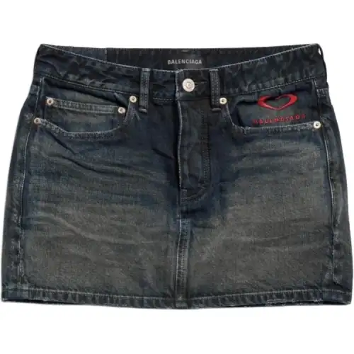 Balenciaga FW25 Casual Short Skirts Regular Fit Women's