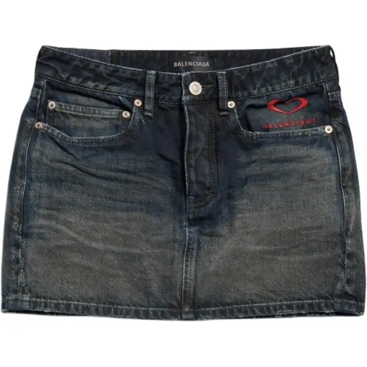 Balenciaga FW25 Casual Short Skirts Regular Fit Women's