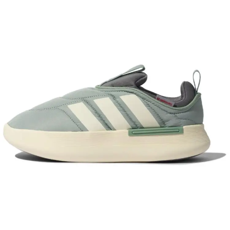 Adidas Adipuff Low top Casual Shoes Unisex White Green