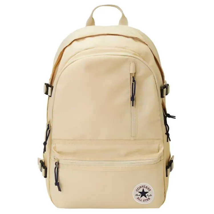 Converse Straight Edge Polyester Backpack Regular Unisex Apricot