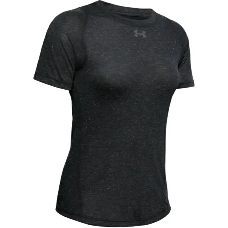 Under Armour T-Shirts Women's Black Crew Neck