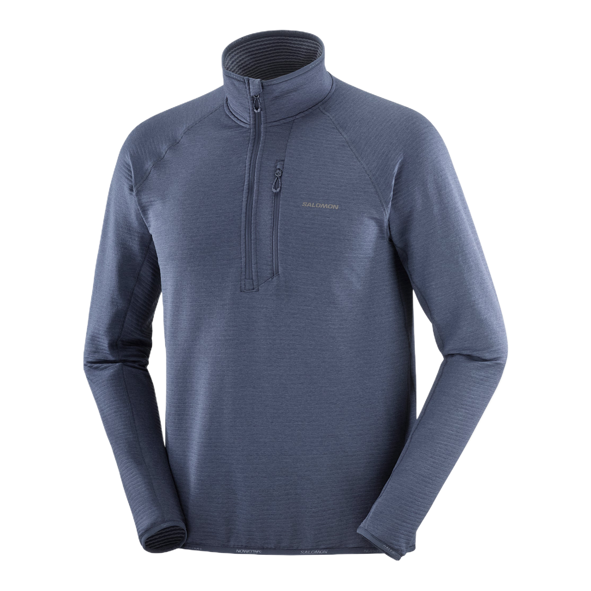 Мужское худи Salomon Essential Lightwarm (серое)
