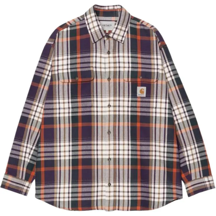 Carhartt Wip buttoned plaid shirt