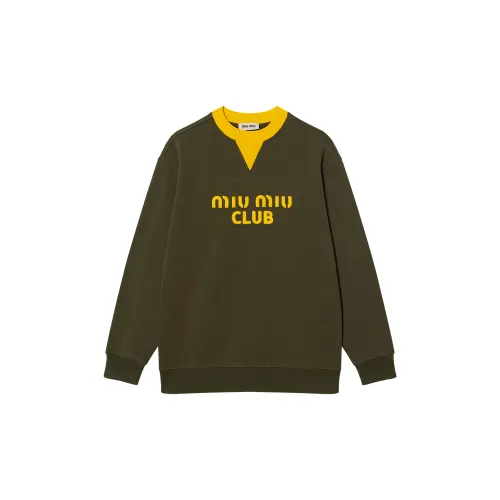 MIU MIU SS24 Sweatshirt Women's Camouflage