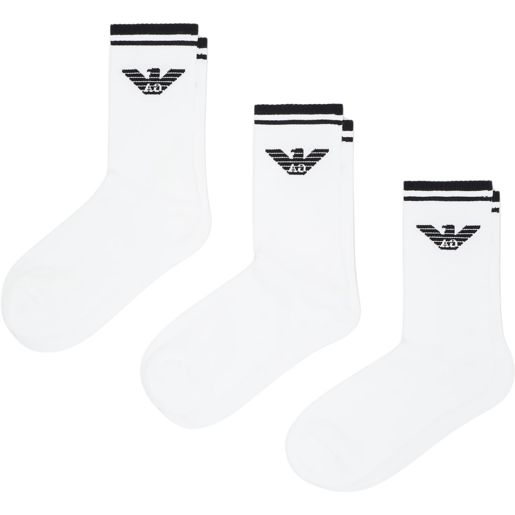 EMPORIO ARMANI Logo Intarsia Knit Socks