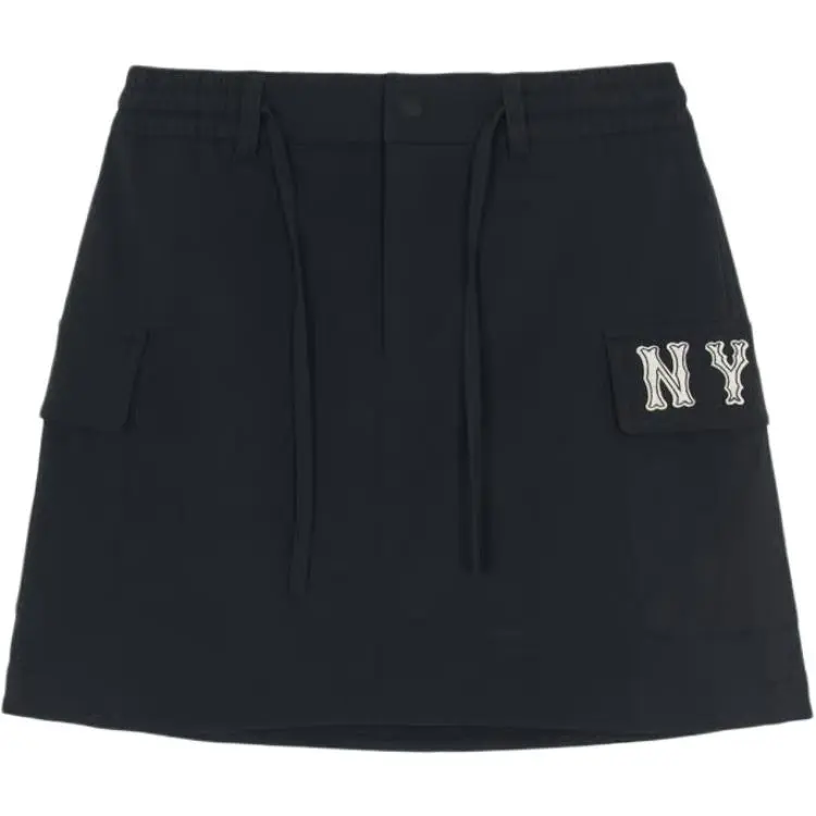 MLB Cargo Short Skirts Women's Black Moderate Short A-line Skirt