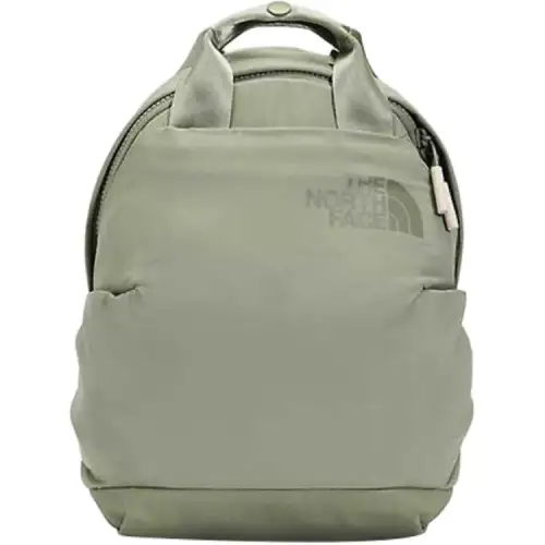 THE NORTH FACE 28L Backpack Double Shoulder Outdoor Bag Recycled Nylon Light Green Women's
