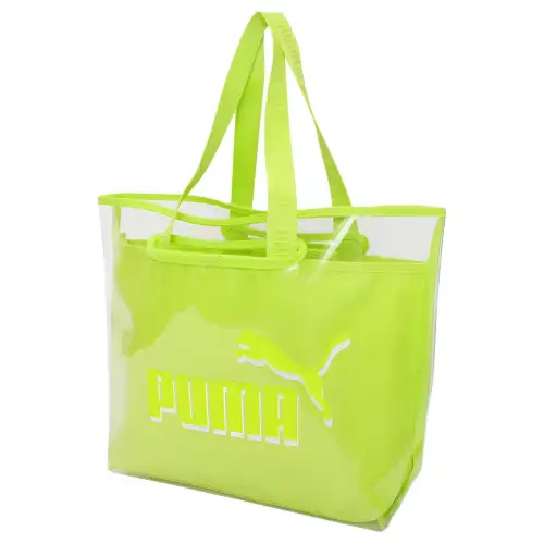 PUMA Polyurethane Combo Bag, Tote Bag, Shopping Bag, Shoulder Bag, Handbag Regular Women's Bright Yellow