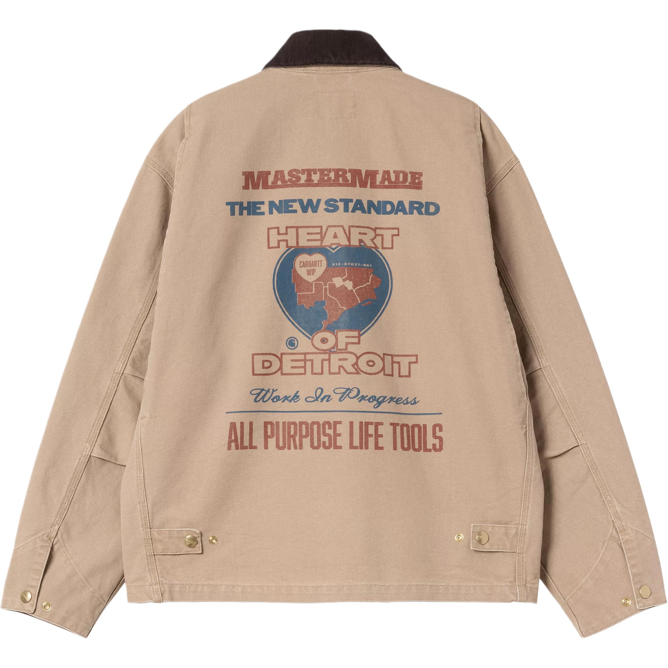 Мужская куртка Carhartt OG Arcan Graphic Jacket (серая)