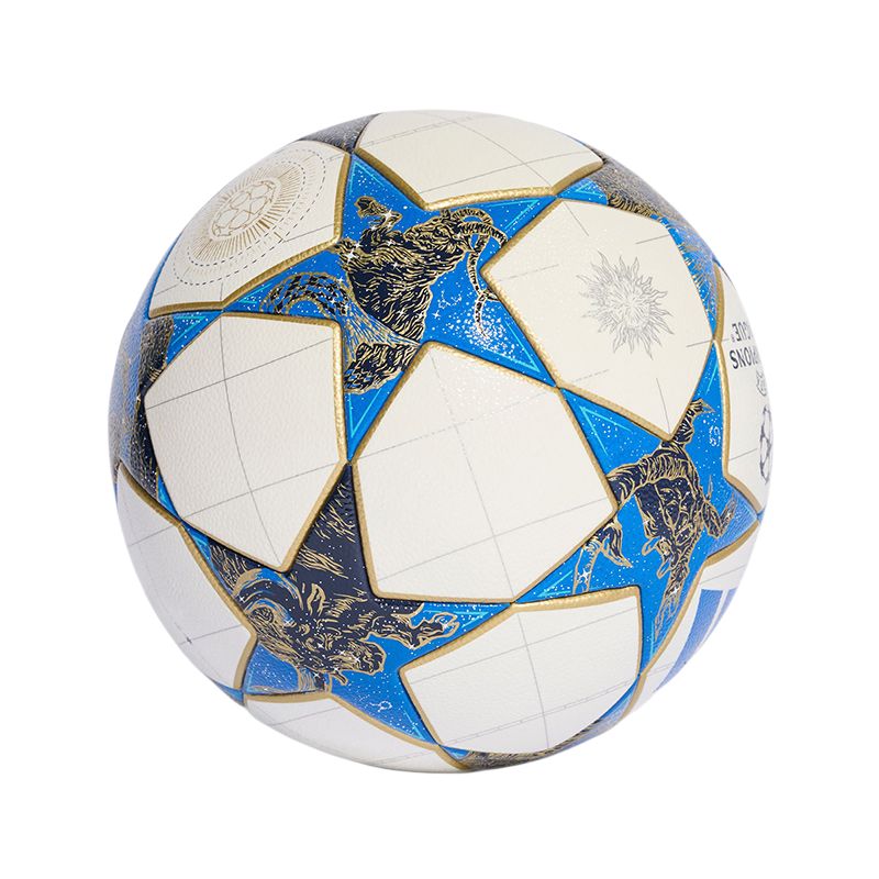Adidas Size 45 Soccer Ball Pu Unisex Blue White