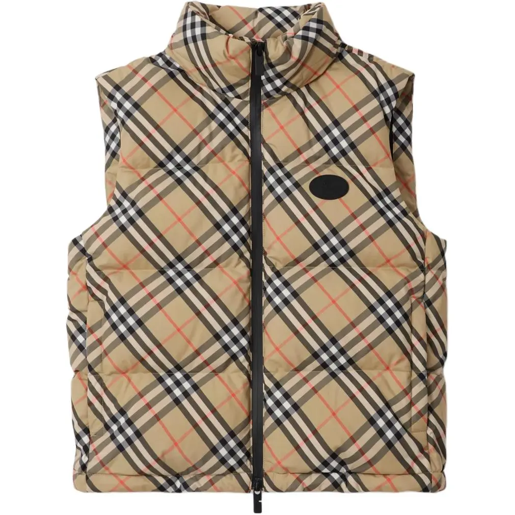 Burberry Check Puffer Gilet