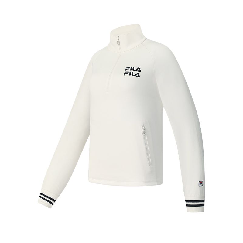 Женское худи Fila TENNIS (белое)