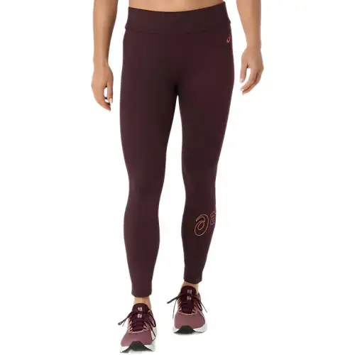 ASICS Yoga Pants Women's Burgundy Moderate