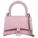 Balenciaga Leather Handbag Mini Women's Pink