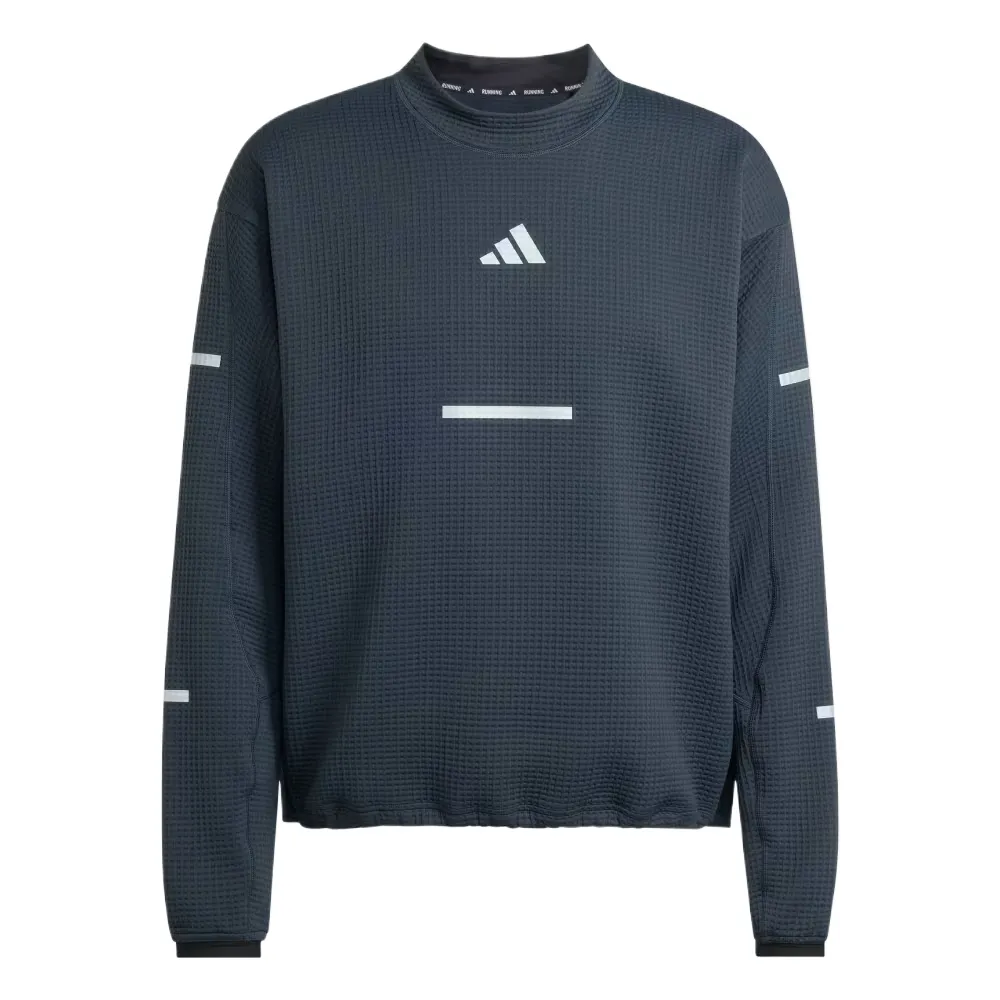 Adidas Free Shipping With AdiClub Adi365 Running CLIMAWARM+ Crewneck