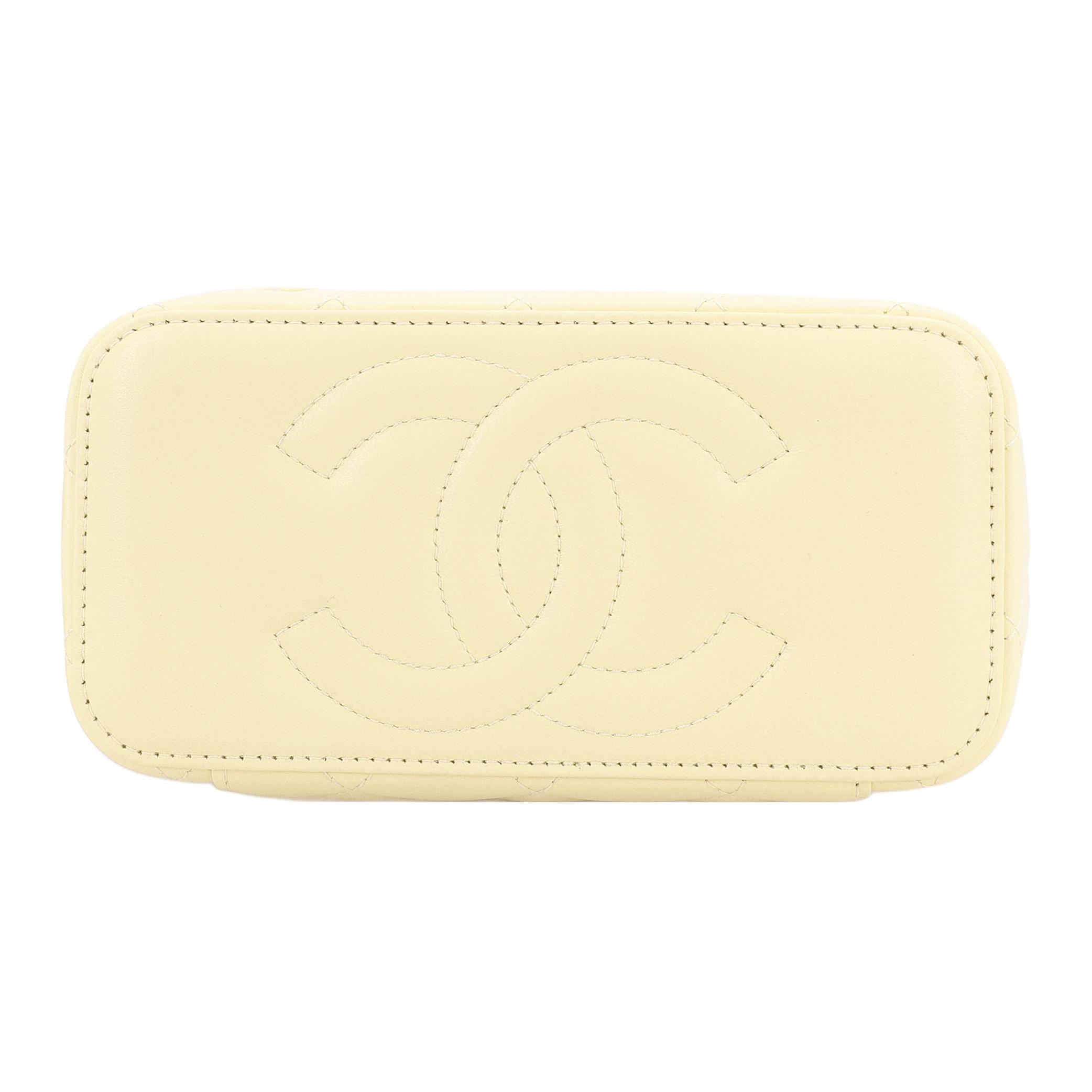 Женская сумка Chanel 23S LP (желтая) — фото 4