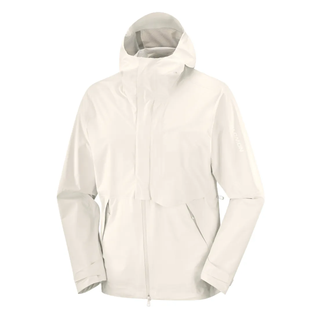 SALOMON OUTERPATH Hiking Outdoor Adventure Waterproof, Windproof, And Breathable Windbreaker Jacket Men's