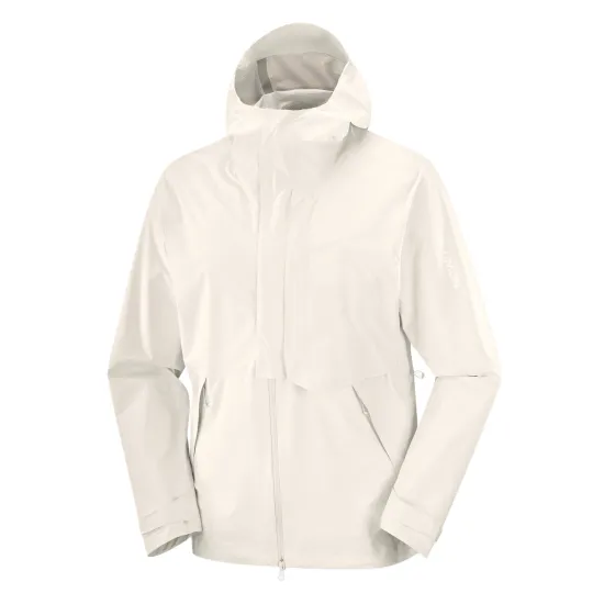 SALOMON OUTERPATH Hiking Outdoor Adventure Waterproof, Windproof, And Breathable Windbreaker Jacket Men's