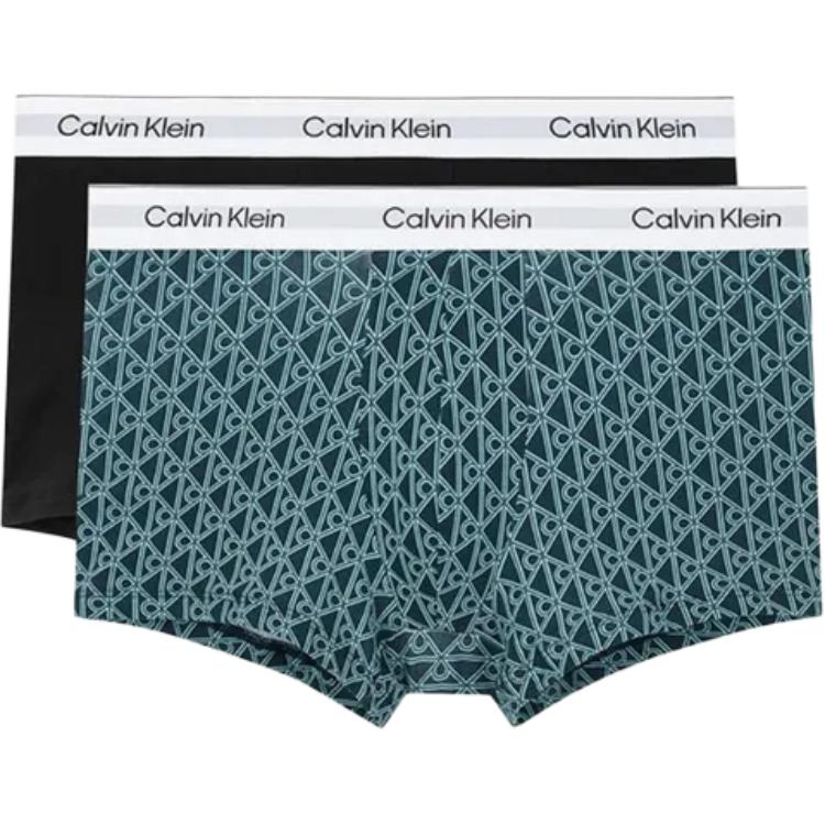 Мужские трусы CALVIN KLEIN Logo (черно-серые)