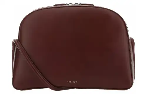 THE ROW Calfskin Shoulder Bag Women's Burgundy