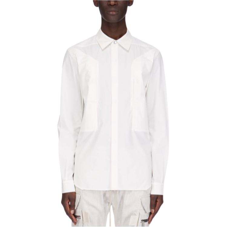 Мужская рубашка RICK OWENS/RO SS25 (черная)