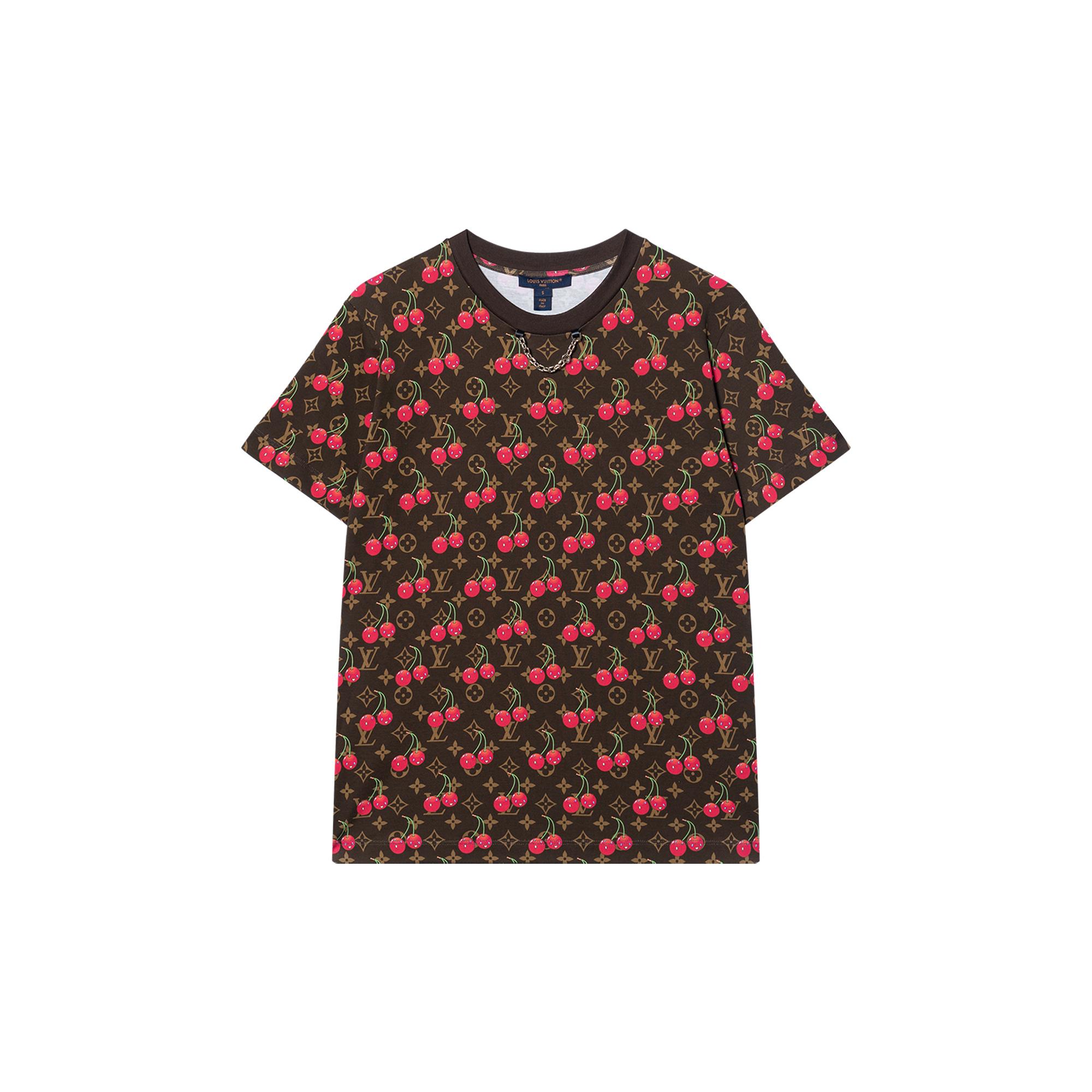 Женская футболка Louis Vuitton LOUIS VUITTON LV x TM CHERRY BLOSSOM T (разноцветная)