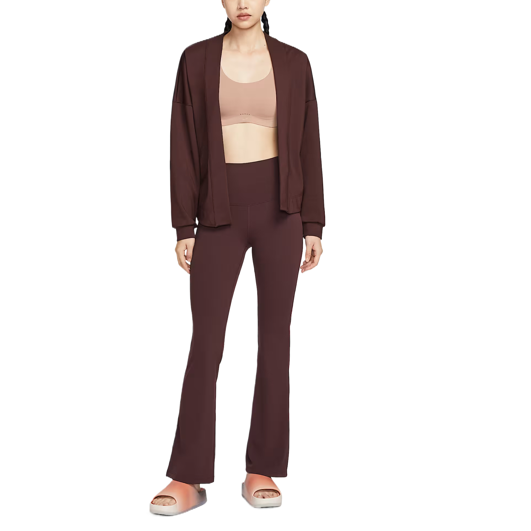 Nike Zenvy high-waisted flared leggings