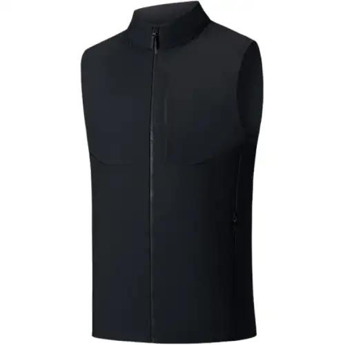 ANTA Vests Men's Black Stand Collar Moderate Other