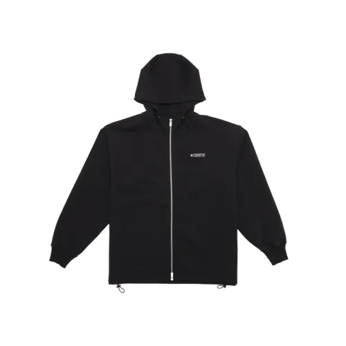 Converse Sweatshirts Men's Black Hooded Moderate Regular