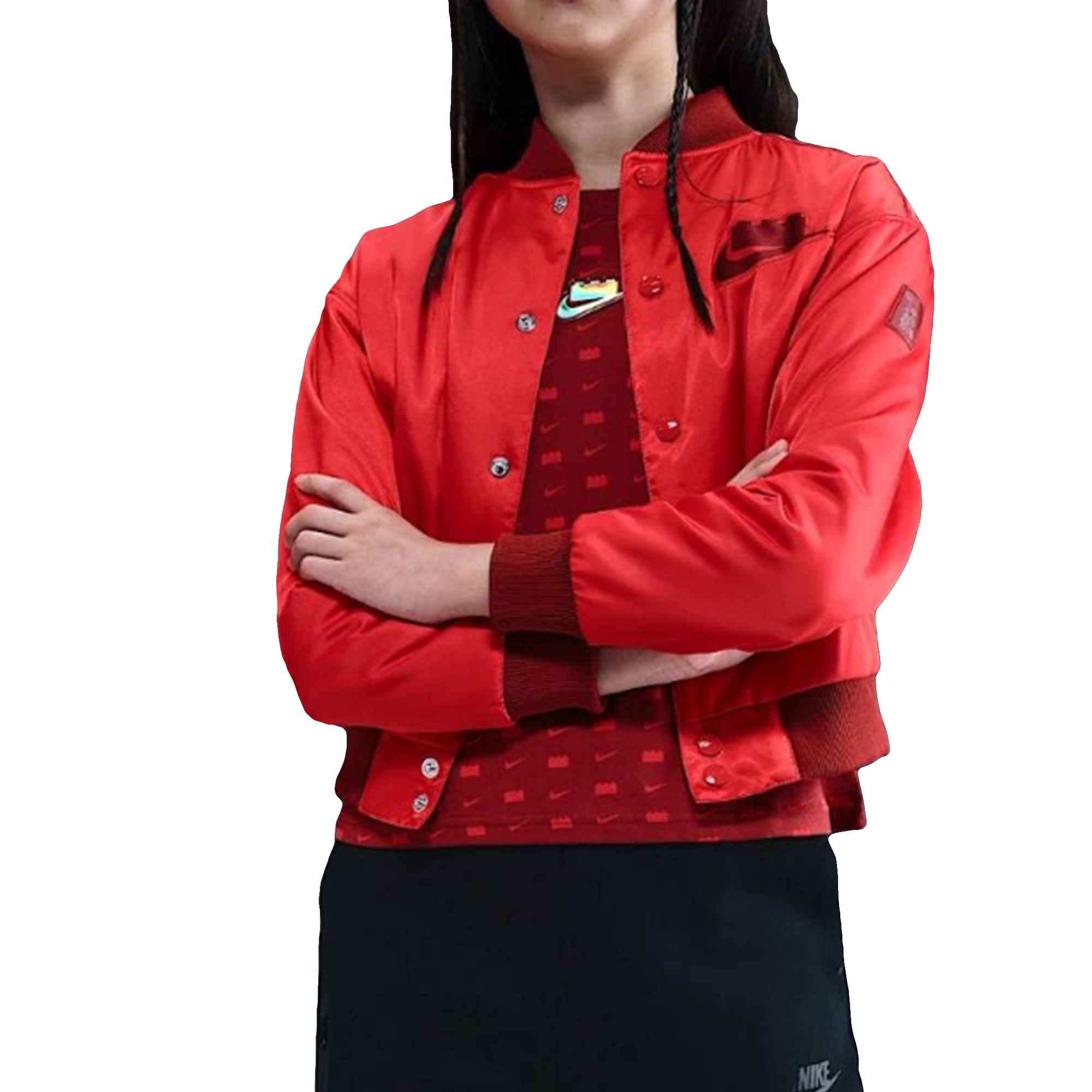Куртка Nike x LEGO Nike Collection (красная) — фото 2
