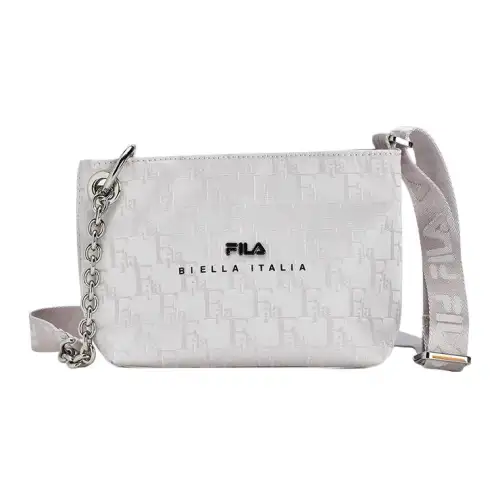 FILA Fabric Handbag, Shoulder Bag, Crossbody Bag Women's White