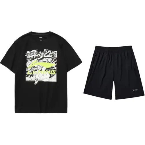 Li Ning Casual Sportswear Men's Black