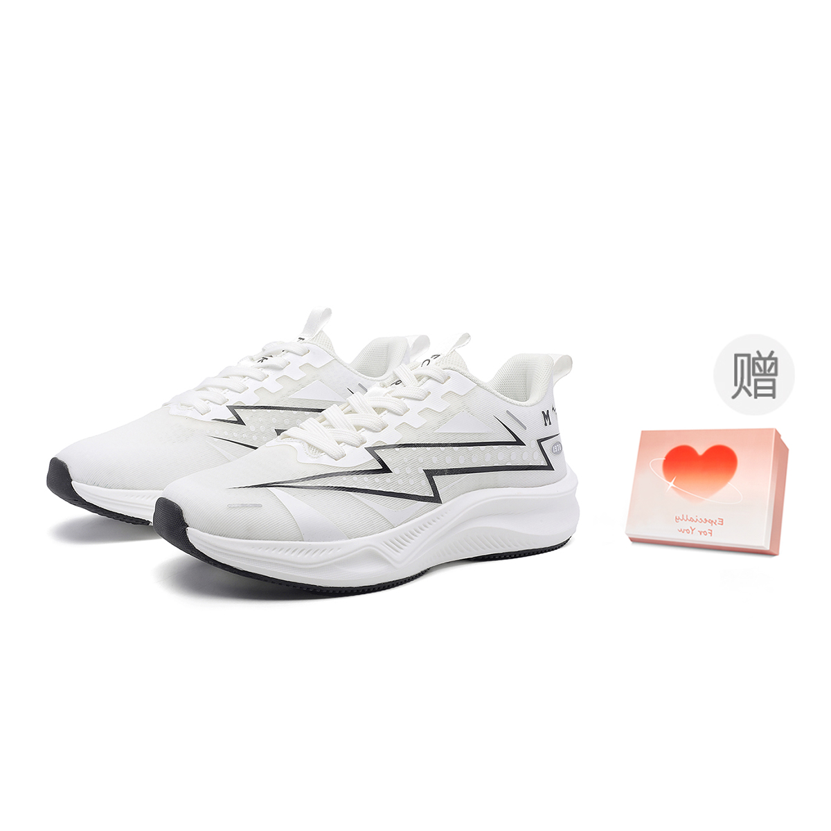 FOXER Cushioning Slip Resistant Abrasion Resistant Breathable Low top Running Shoes Unisex