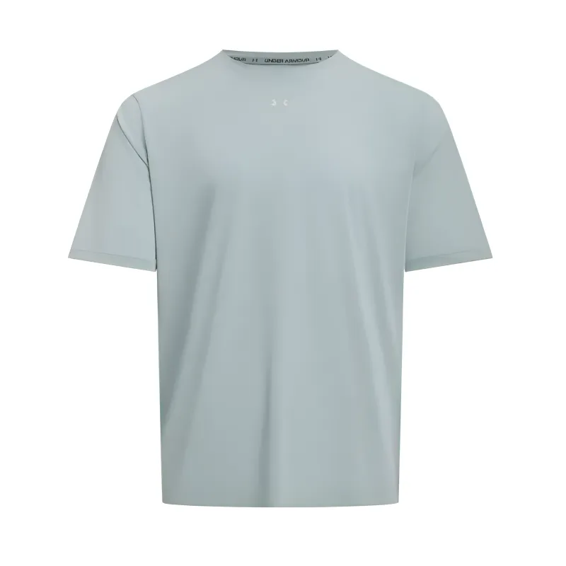 Under Armour T-Shirts Men's Harbor Blue/465 Crew Neck Moderate