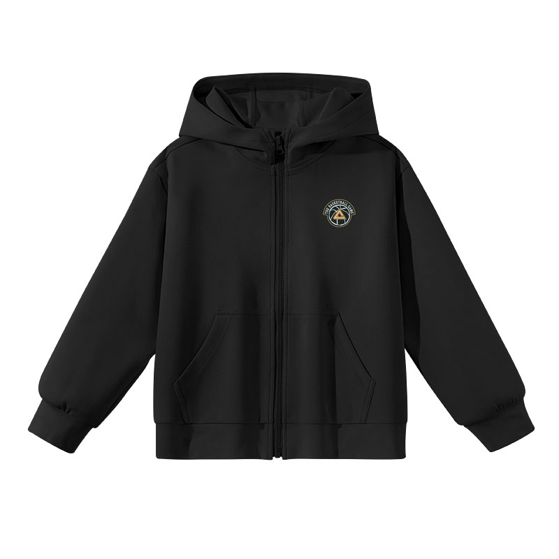 Retro trend sweatshirt, children's comfortable long-sleeve, hoody, jacket, American style, classic length