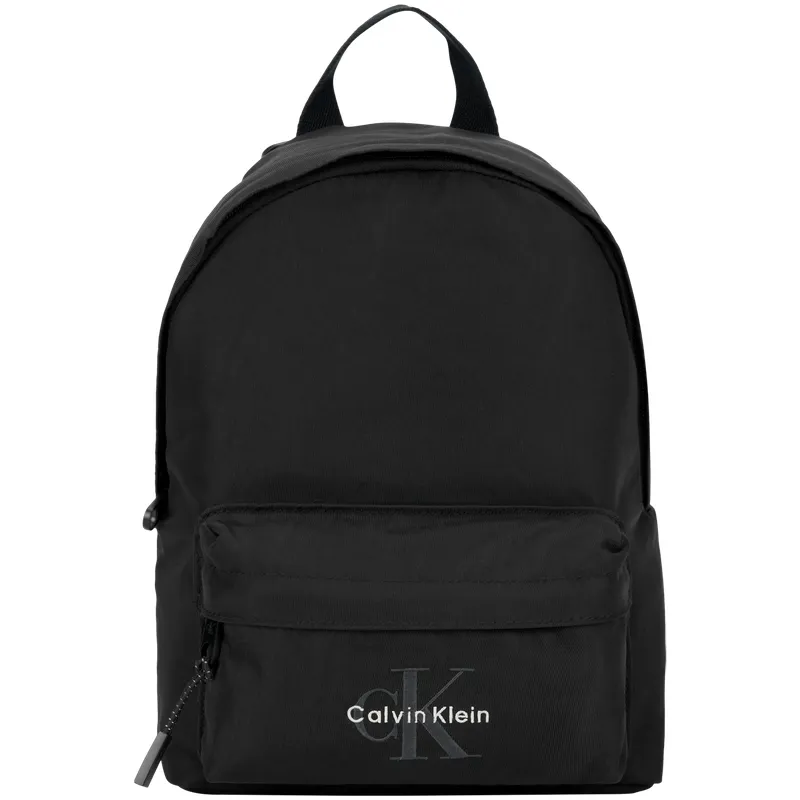 CALVIN KLEIN Fabric Backpack Men's Space Black